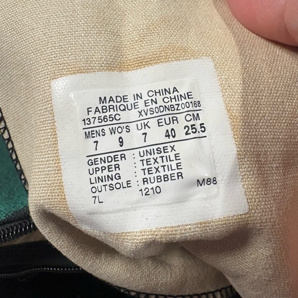 Converse knee High Top Patchwork Sneaker Boots women’s size 9 extra tall shoes - Picture 7 of 9